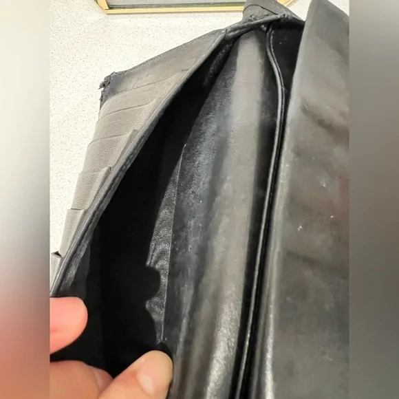 Chanel Caviar Timeless CC French Wallet in Black